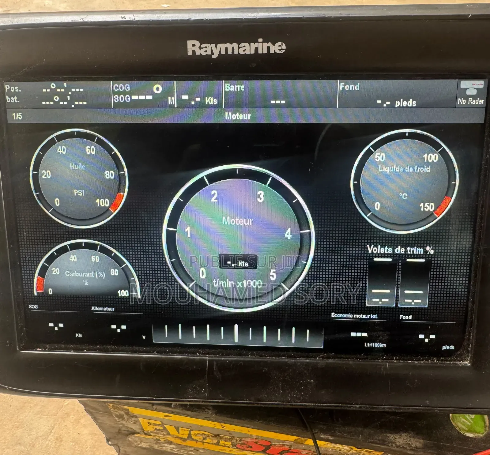 Radar,sondeur Multifonction Sans Accessoires