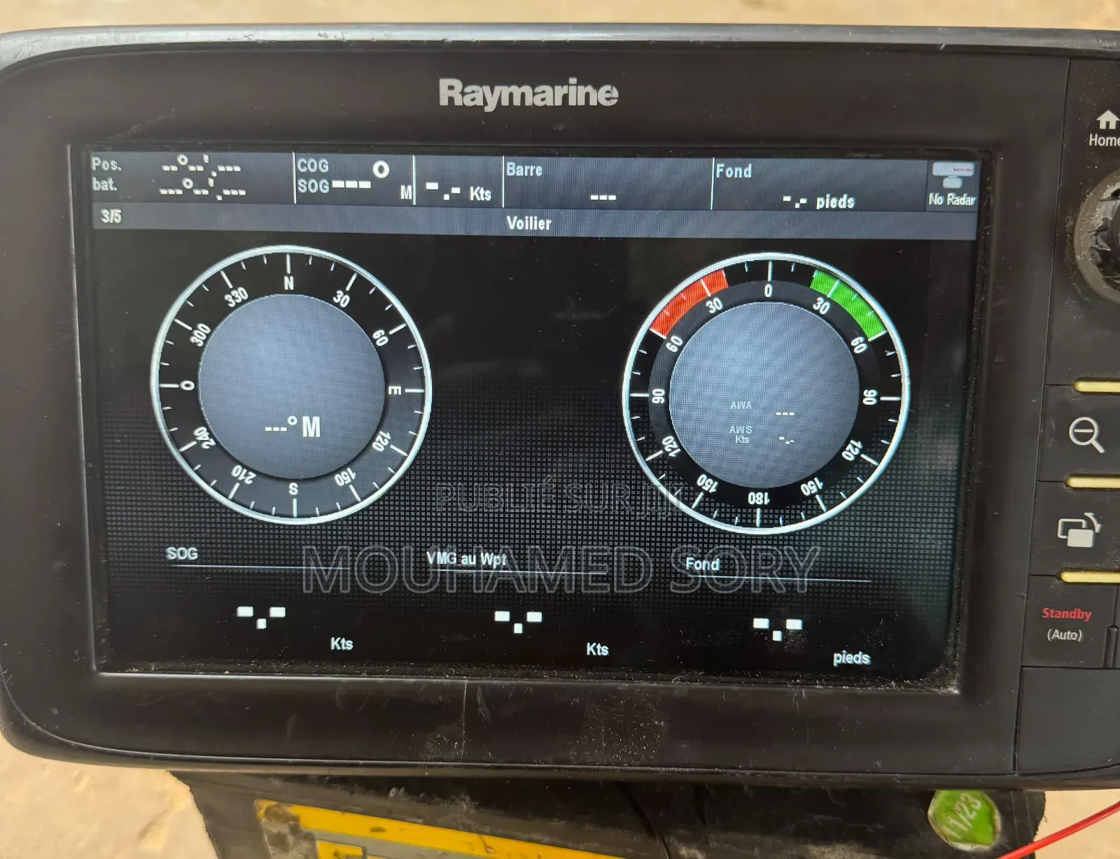 Sans Accessoires Raymarine Pour Bateau Radars. Sondeur