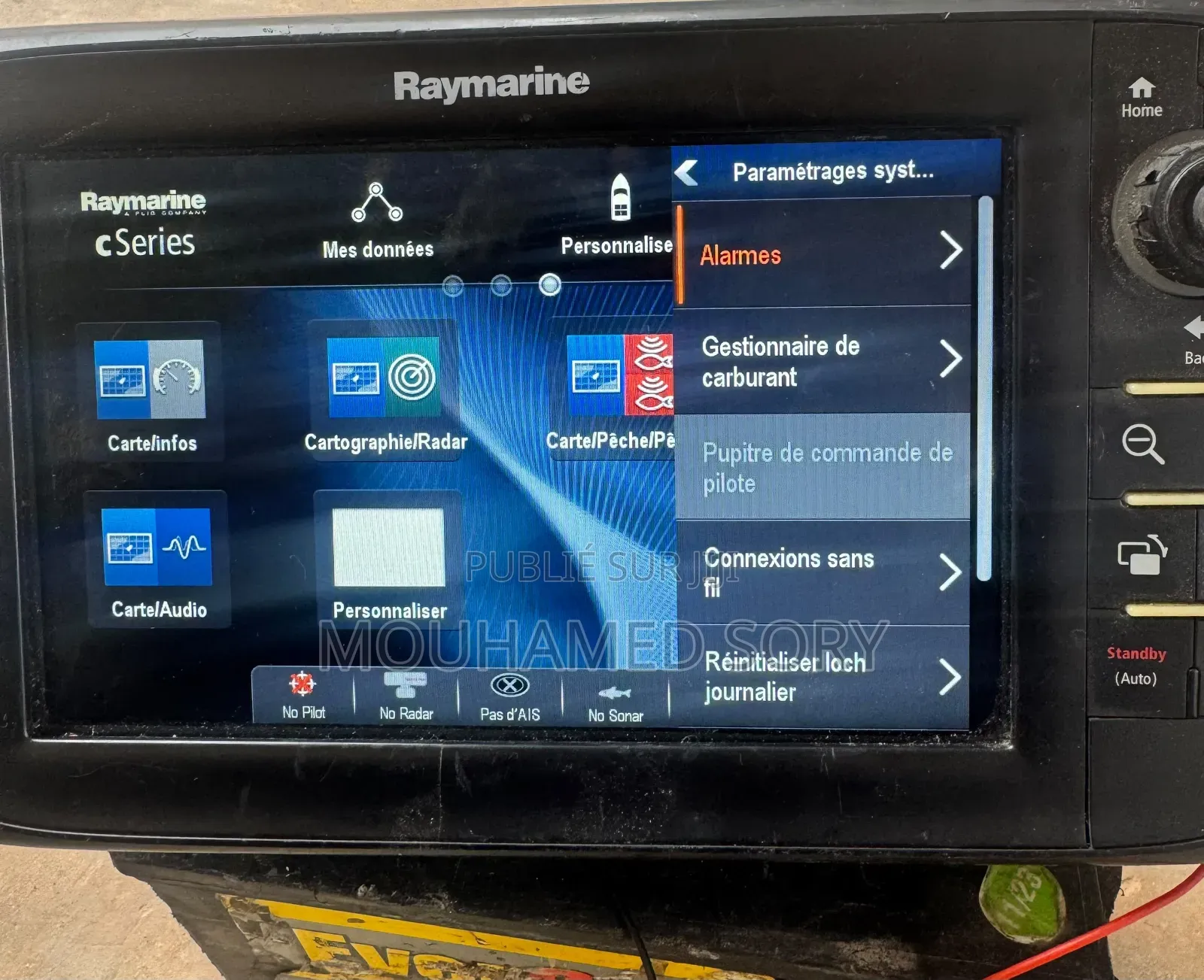 Sans Accessoires Raymarine Pour Bateau Radars. Sondeur