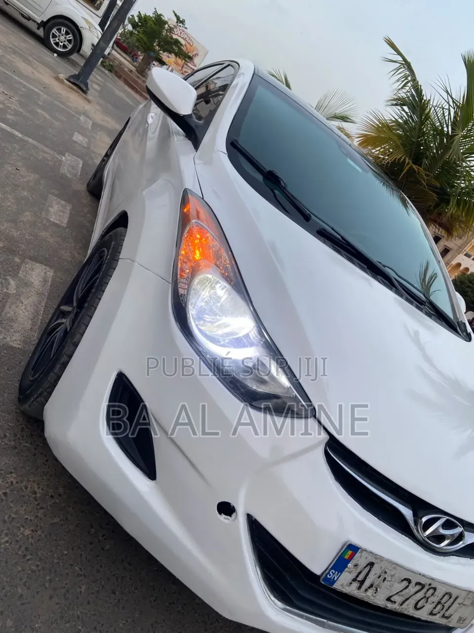 Hyundai Elantra 2013 Blanc