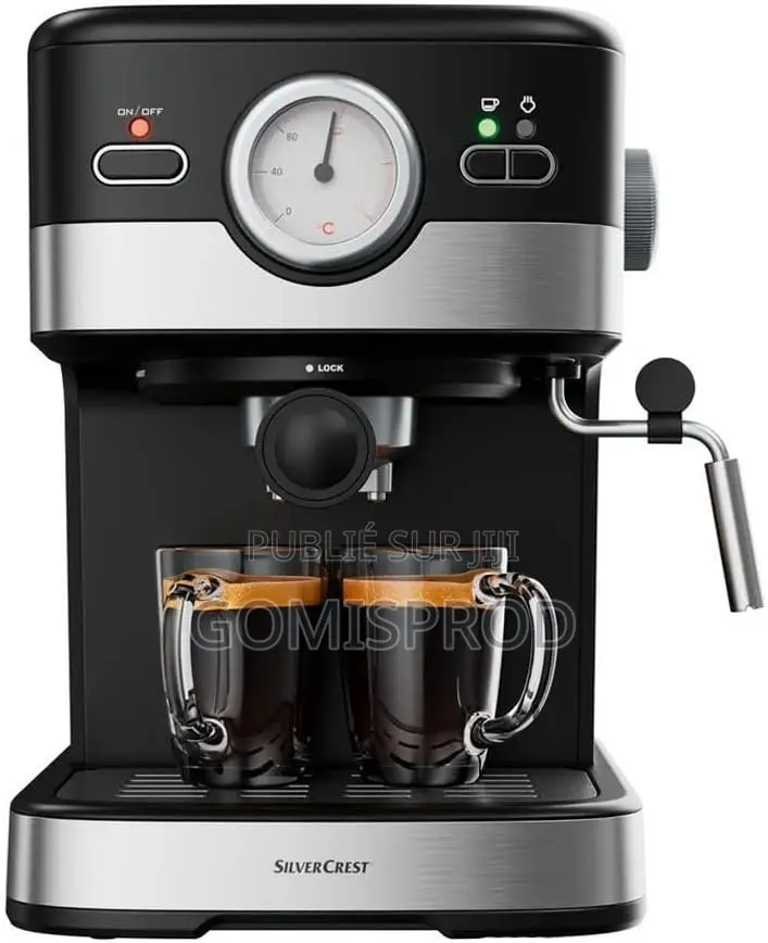 SilverCrest SEM 1100 C3 Machine À Expresso Avec Réservoir d'Eau 1,5 L