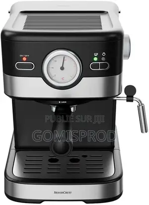 SilverCrest SEM 1100 C3 Machine À Expresso Avec Réservoir d'Eau 1,5 L