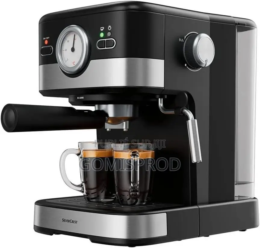 SilverCrest SEM 1100 C3 Machine À Expresso Avec Réservoir d'Eau 1,5 L
