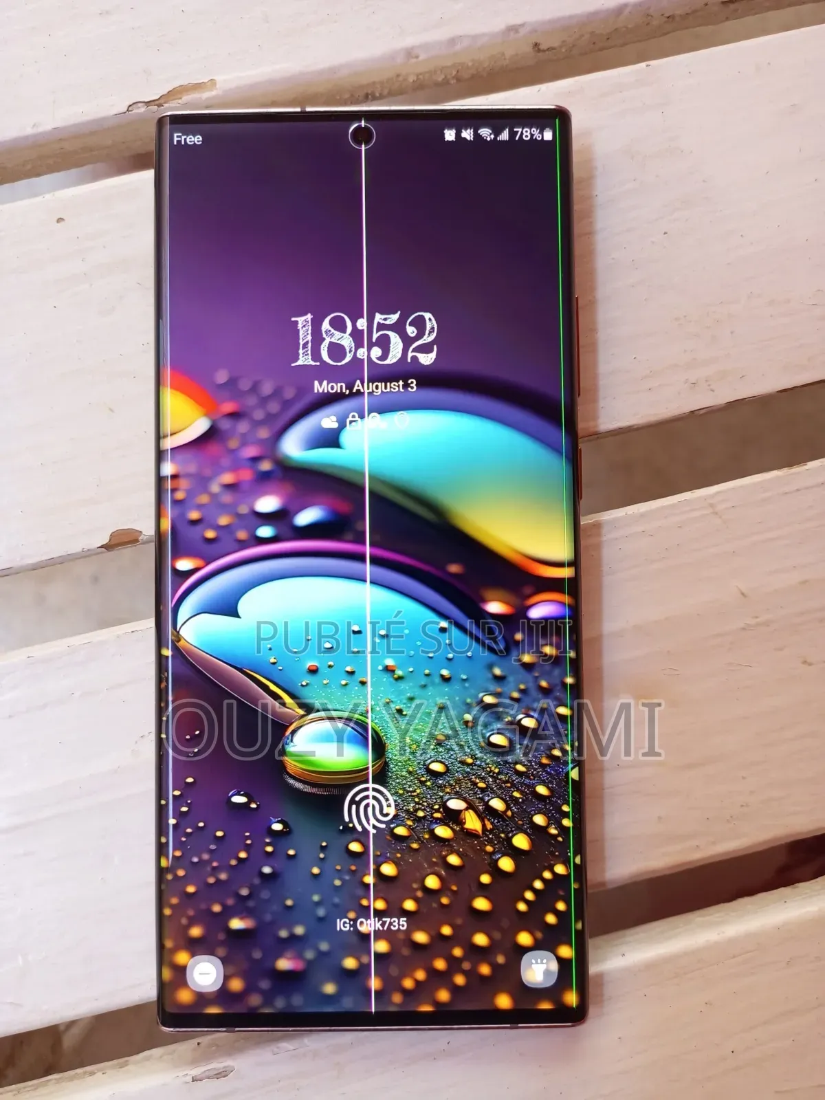 Samsung Galaxy Note 20 Ultra 5G 128 GB Or rose