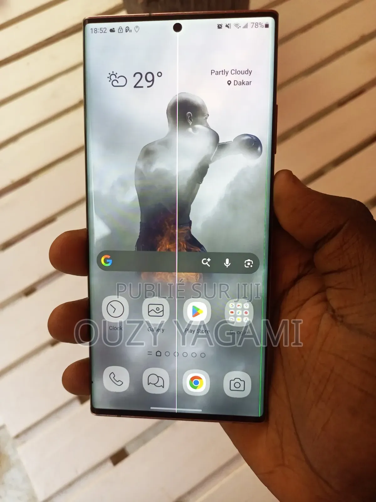 Samsung Galaxy Note 20 Ultra 5G 128 GB Or rose