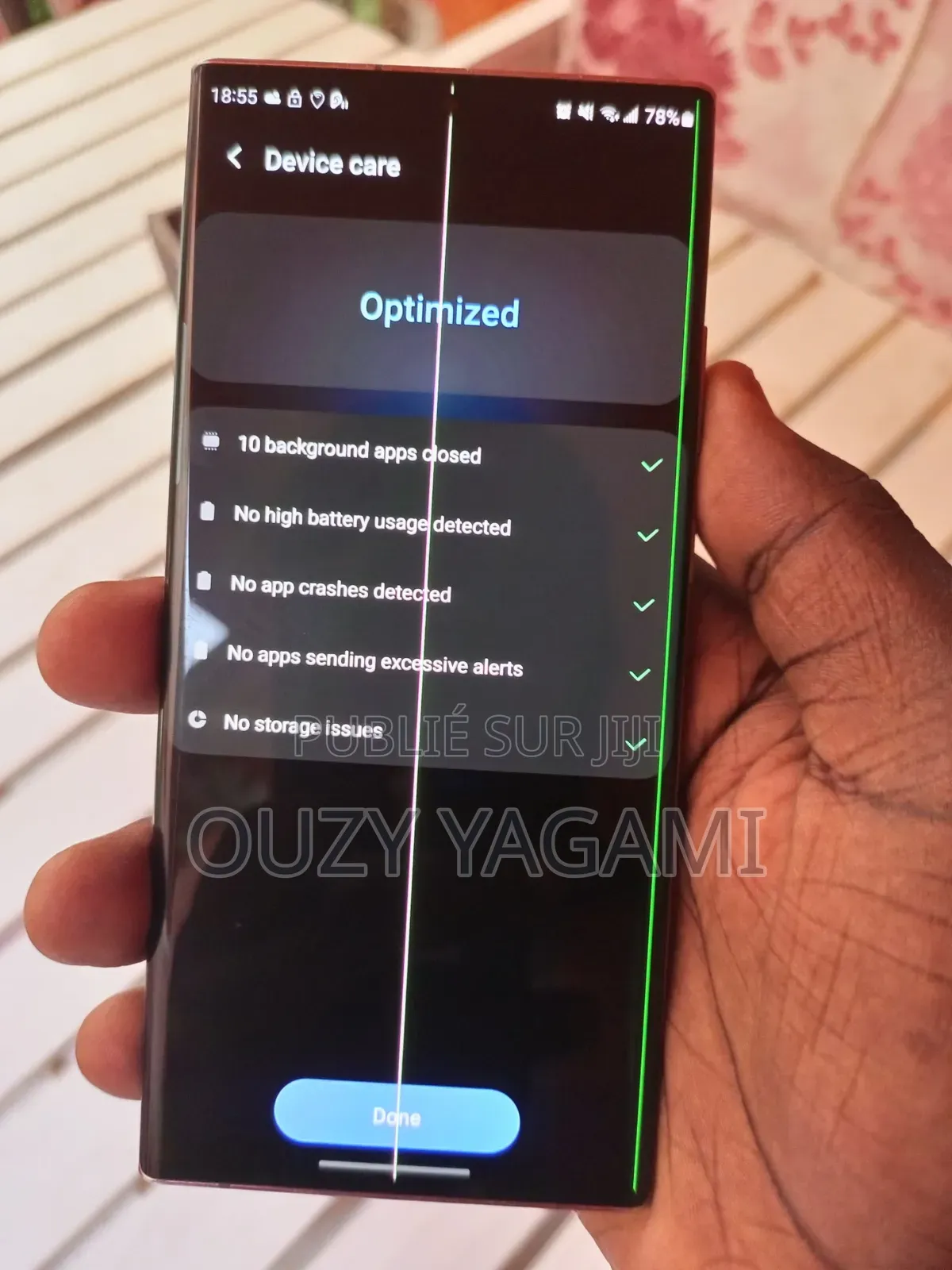 Samsung Galaxy Note 20 Ultra 5G 128 GB Or rose