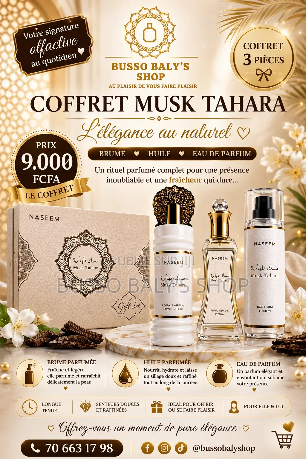 Coffret Musk Tahara