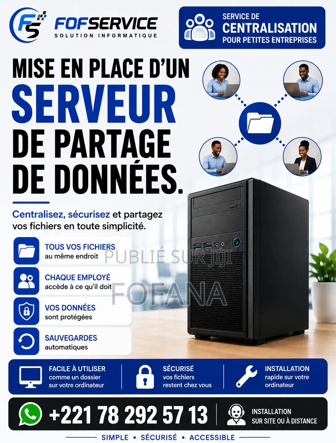 Mise en Place d'Un Serveur De Partage De Données