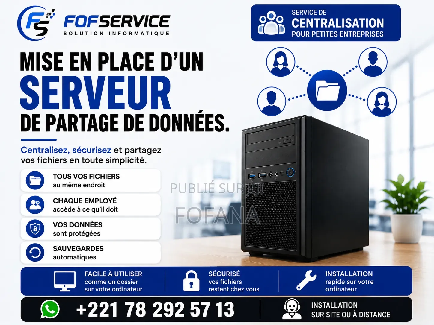 Mise en Place d'Un Serveur De Partage De Données