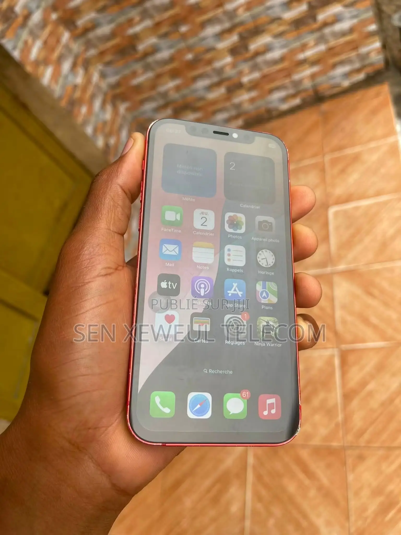 Nouveau Apple iPhone 12 256 GB Rouge