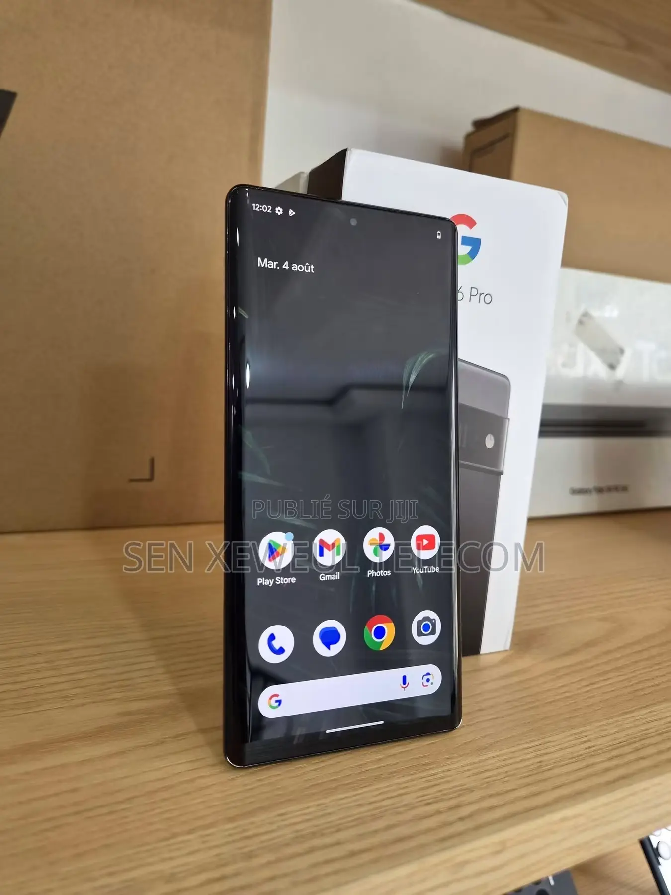 Nouveau Google Pixel 6 Pro 256 GB Noir