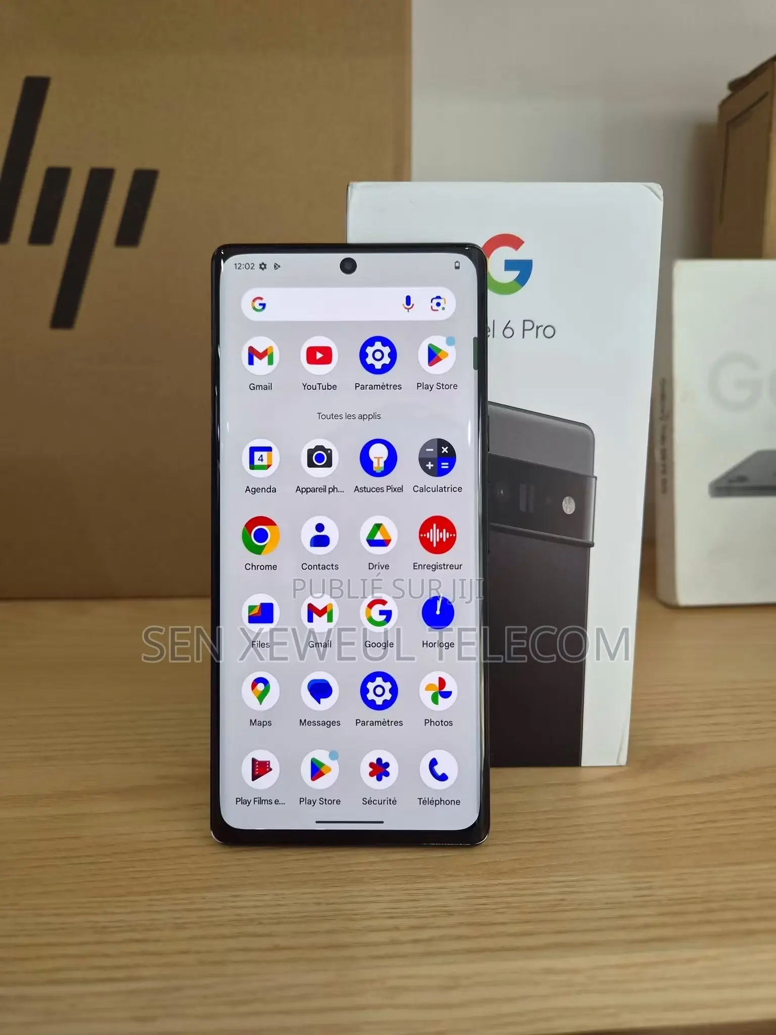 Nouveau Google Pixel 6 Pro 256 GB Noir