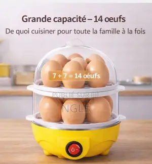 KITCHA Cuiseur À Œufs Électrique 14 Œuf