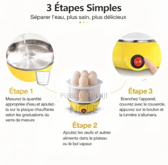 KITCHA Cuiseur À Œufs Électrique 14 Œuf
