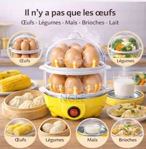 KITCHA Cuiseur À Œufs Électrique 14 Œuf