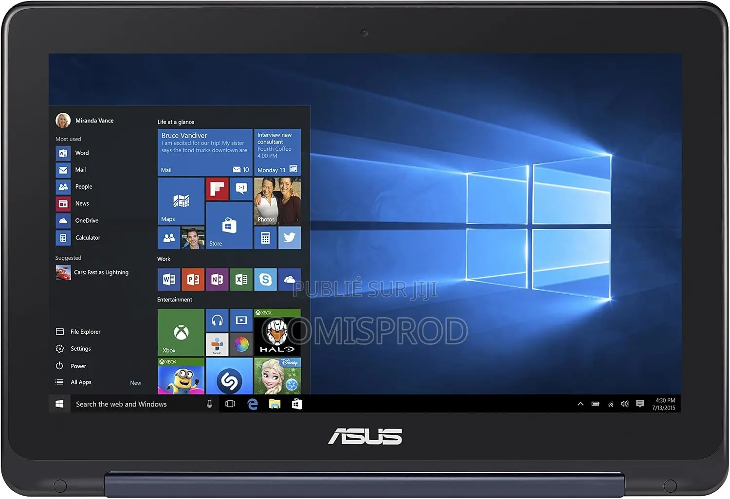 Nouveau Asus Transformer Book Flip TP200SA 4GB Intel Celeron eMMC 32GB