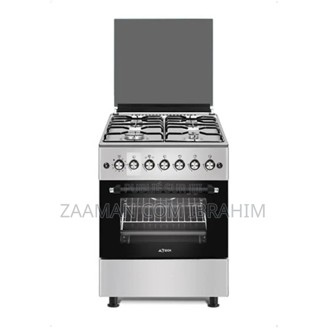 Cuisiniere Astech 4geux a Gas 60/60 Inox