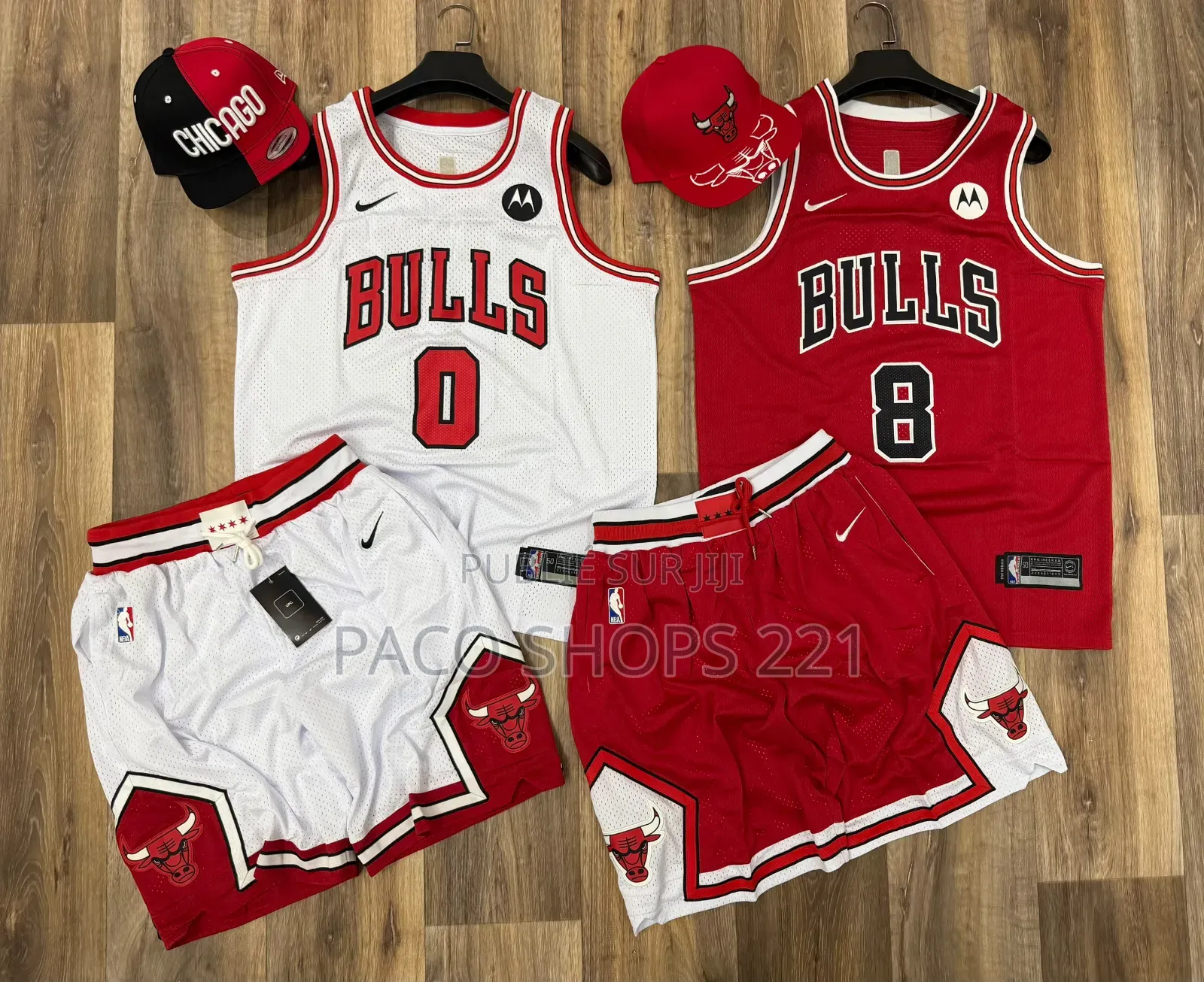 Nouveaux Ensembles NBA Original Avec Casquette