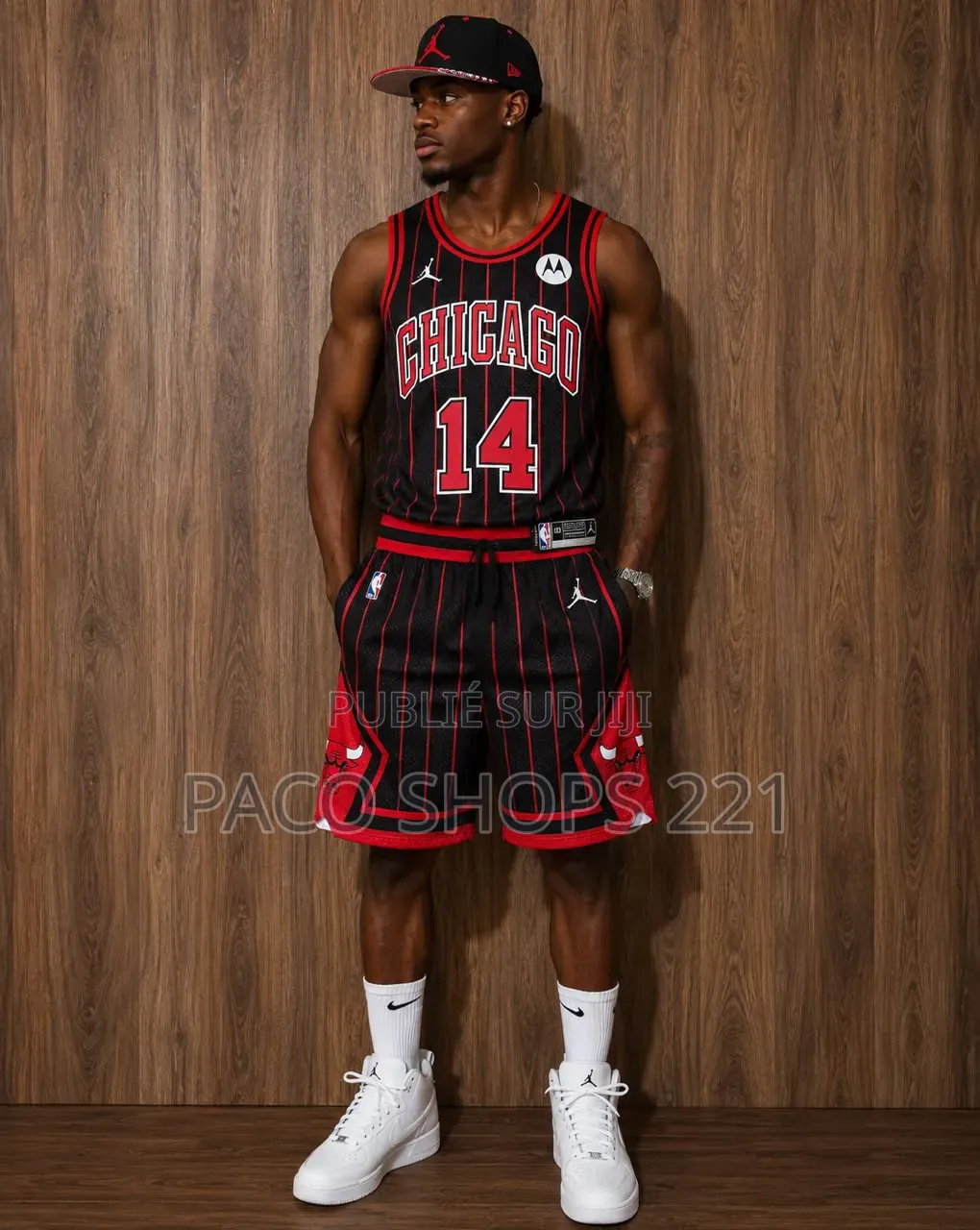 Nouveaux Ensembles NBA Original Avec Casquette
