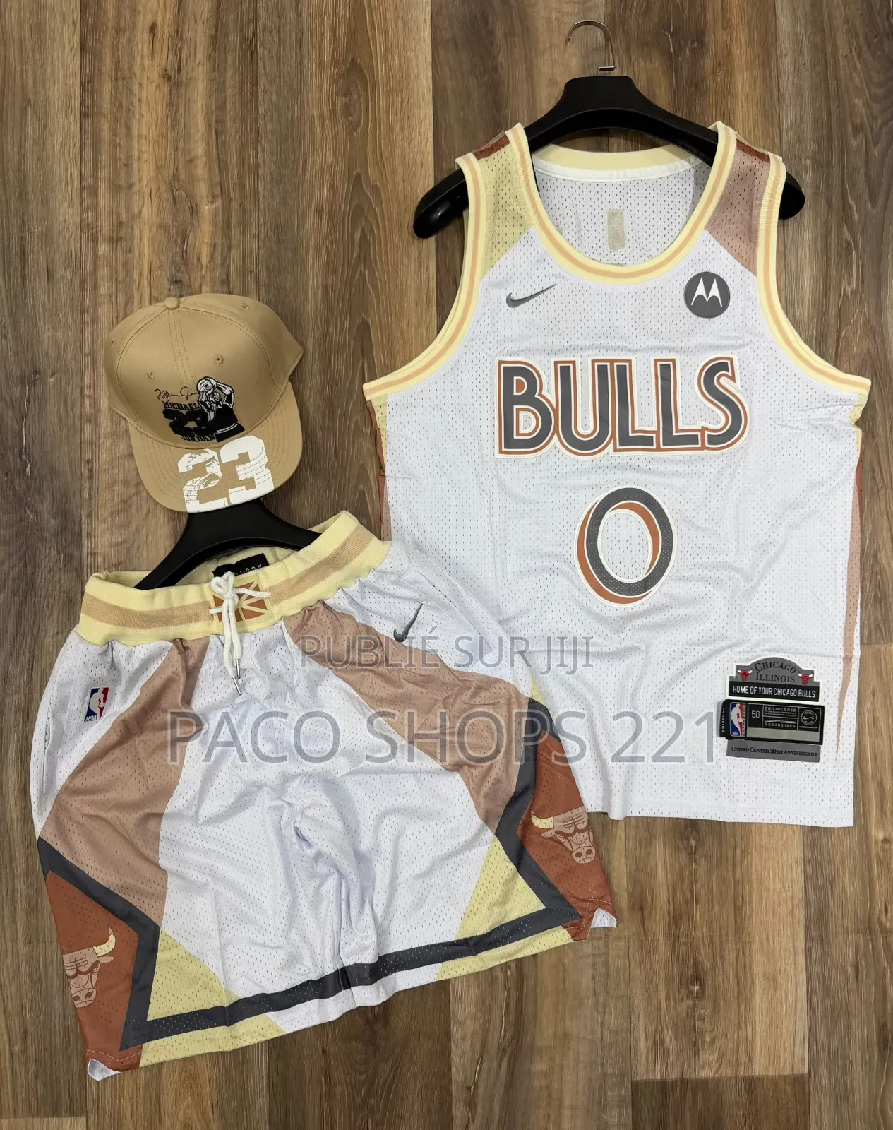 Nouveaux Ensembles NBA Original Avec Casquette