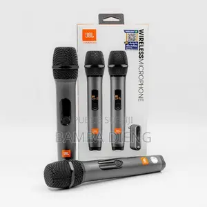 Microphone JBL Sans Fil À Deux Canaux + Récepteur