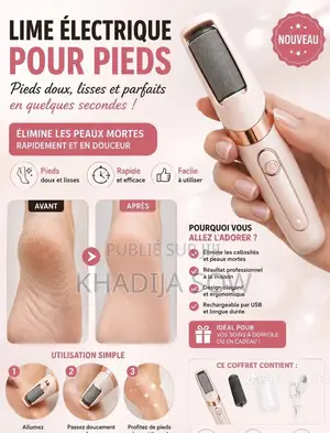 Lime Pour Pieds Et Ongles Électriques