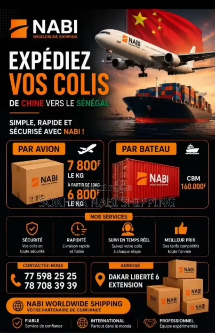 Nabi Cargo : Transit Logistique International : Gp ,Express Container