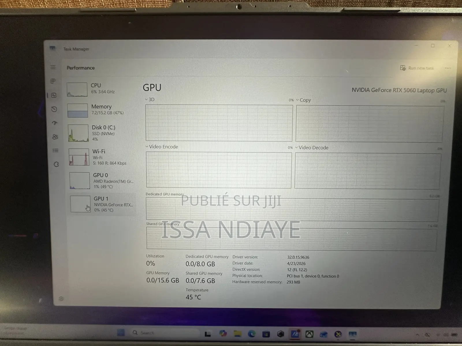 Ordinateur portable Asus ROG Strix G16 16GB AMD Ryzen 9 SSD 1T