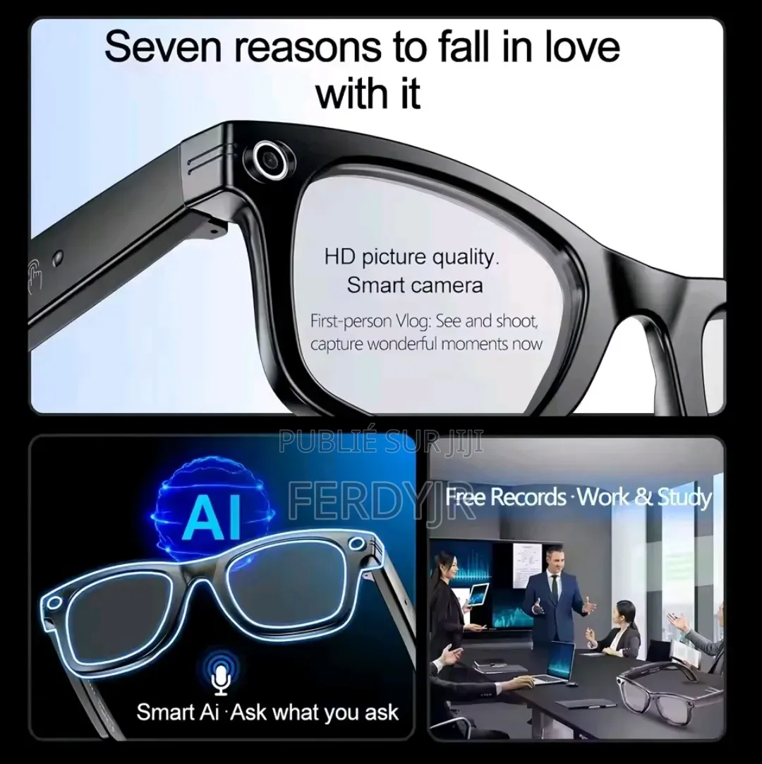 Lunette Intelligente IA Nouvelle Génération Livraison Incluse