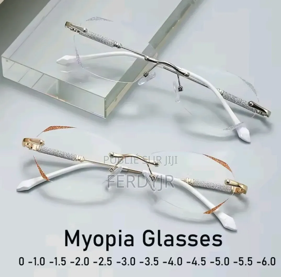 Lunette Sans Monture Diamant Anti Lumière Blue Avec Livraison