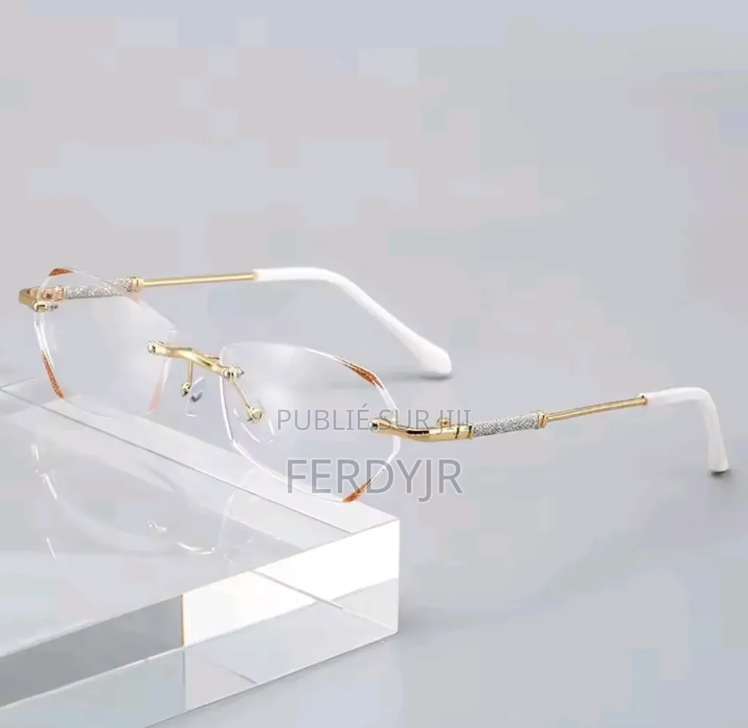 Lunette Sans Monture Diamant Anti Lumière Blue Avec Livraison