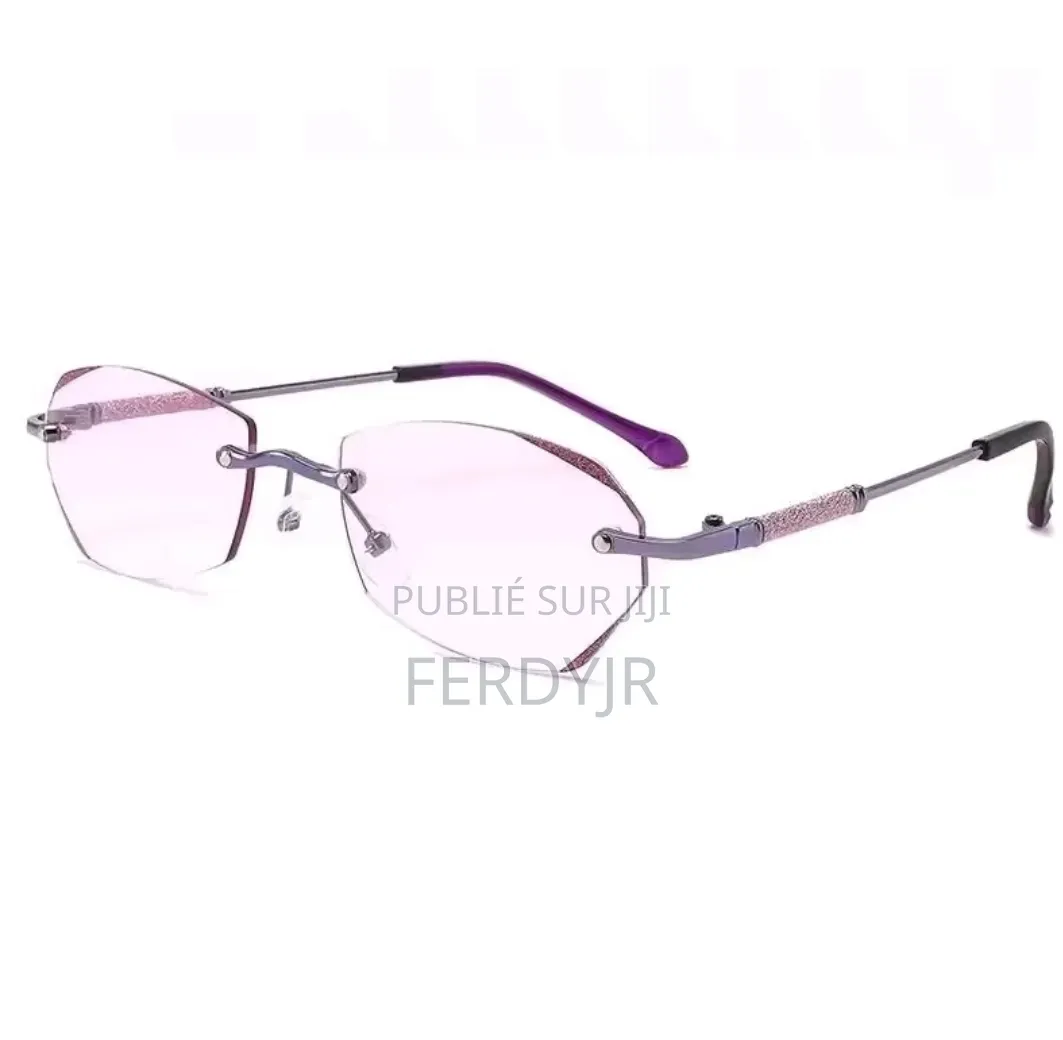 Lunette Sans Monture Diamant Anti Lumière Blue Avec Livraison
