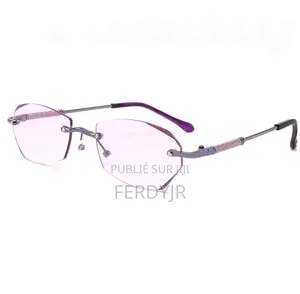 Lunette Sans Monture Diamant Anti Lumière Blue Avec Livraison