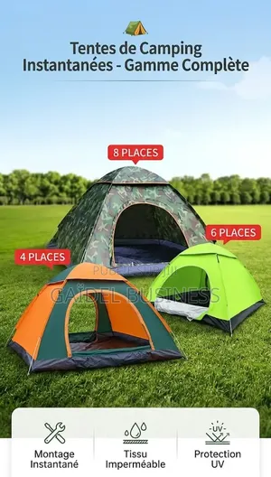 Tente De Camping Instantanée Automatique