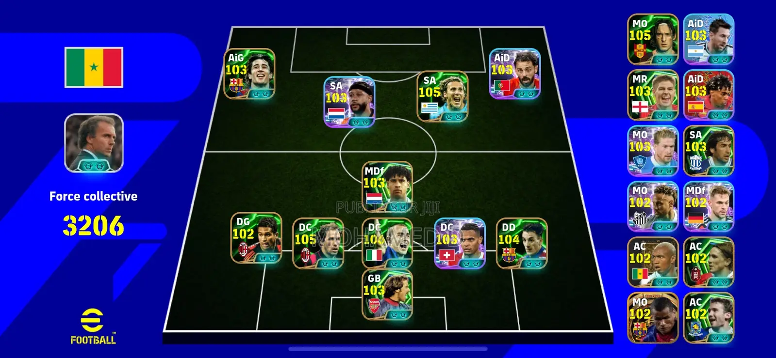 Compte Efootball +13000 Pièces Offertes