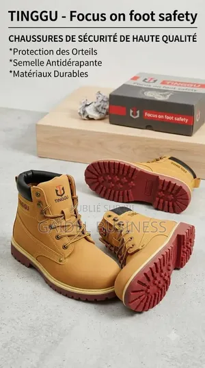 Chaussures De Sécurité TINGGU - Robustesse Et Confort