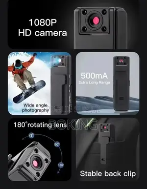 Mini Camera Embarquée Ou Bodycame