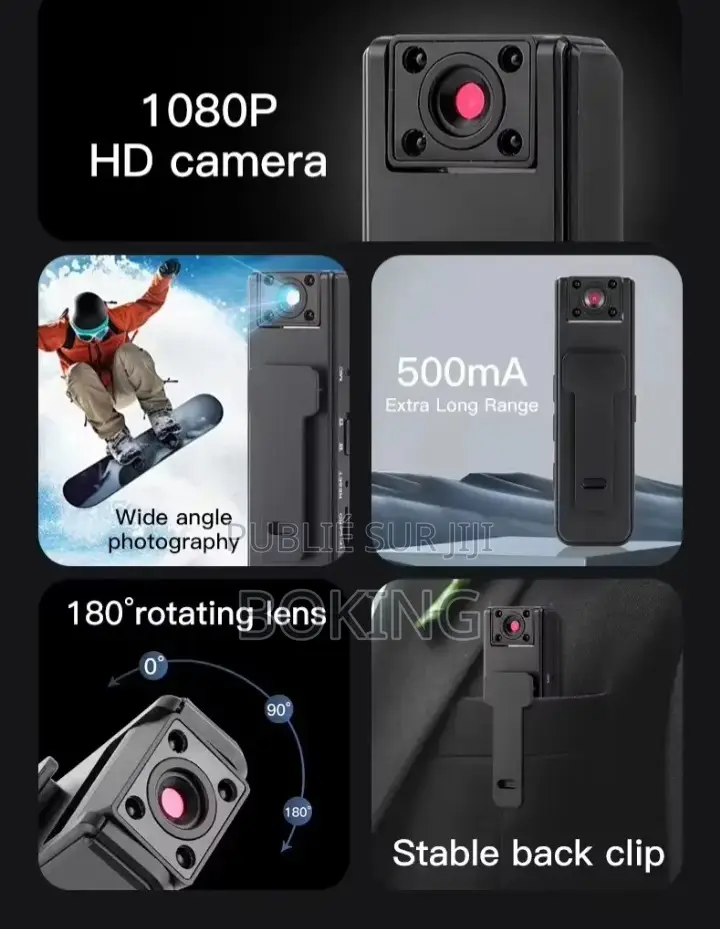 Mini Camera Embarquée Ou Bodycame