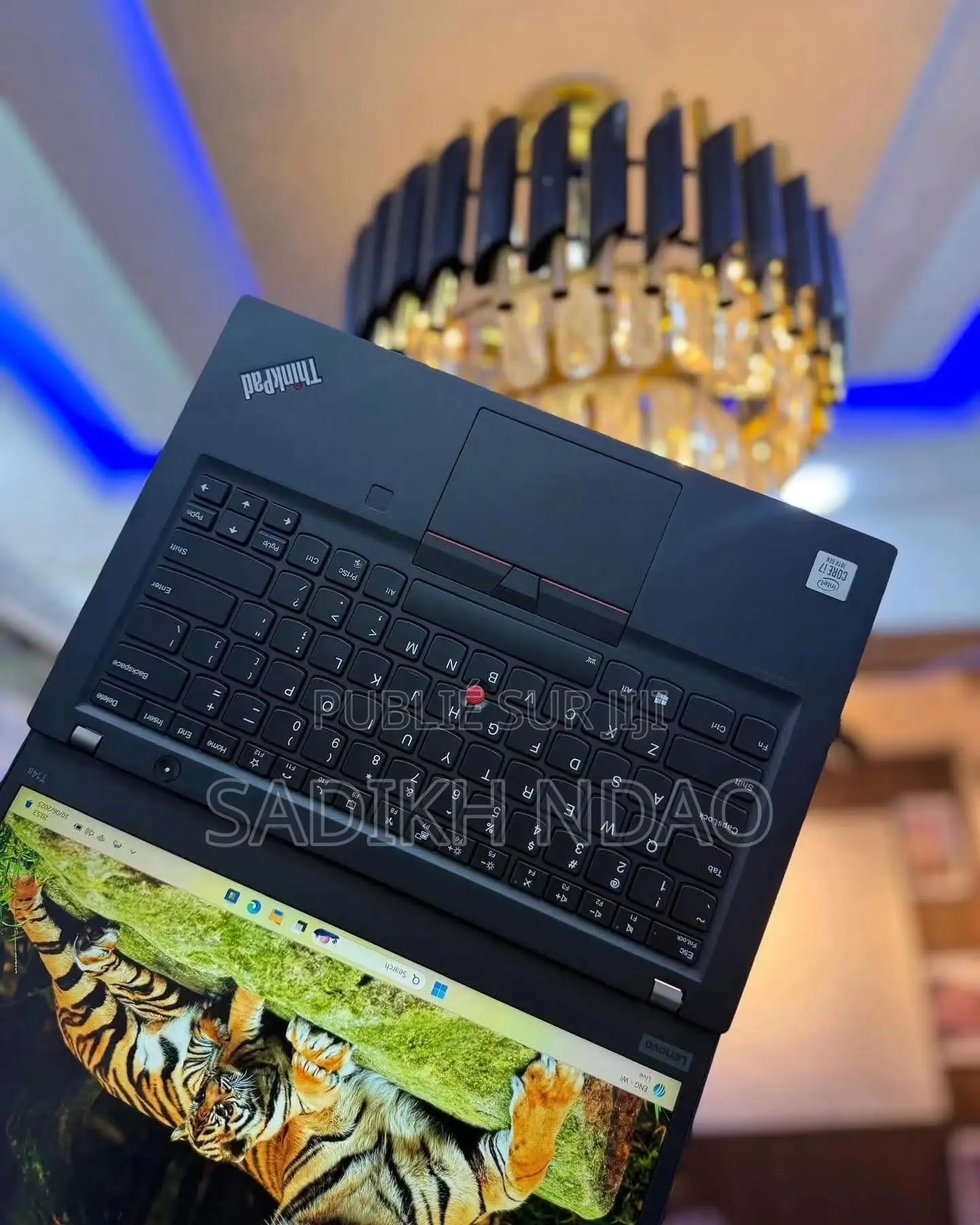 Ordinateur portable Lenovo ThinkPad T14 16GB Intel Core i7 SSD 512GB