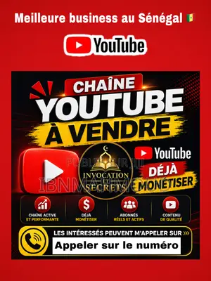 Chaine Youtube À Vendre Déjà Monétiser
