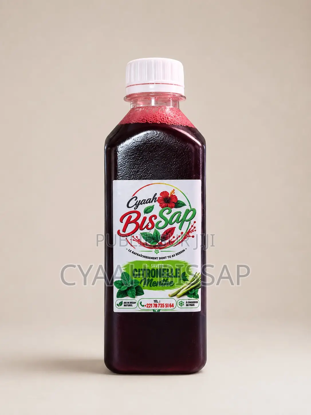 Jus De Bissap Citronnelle Menthe