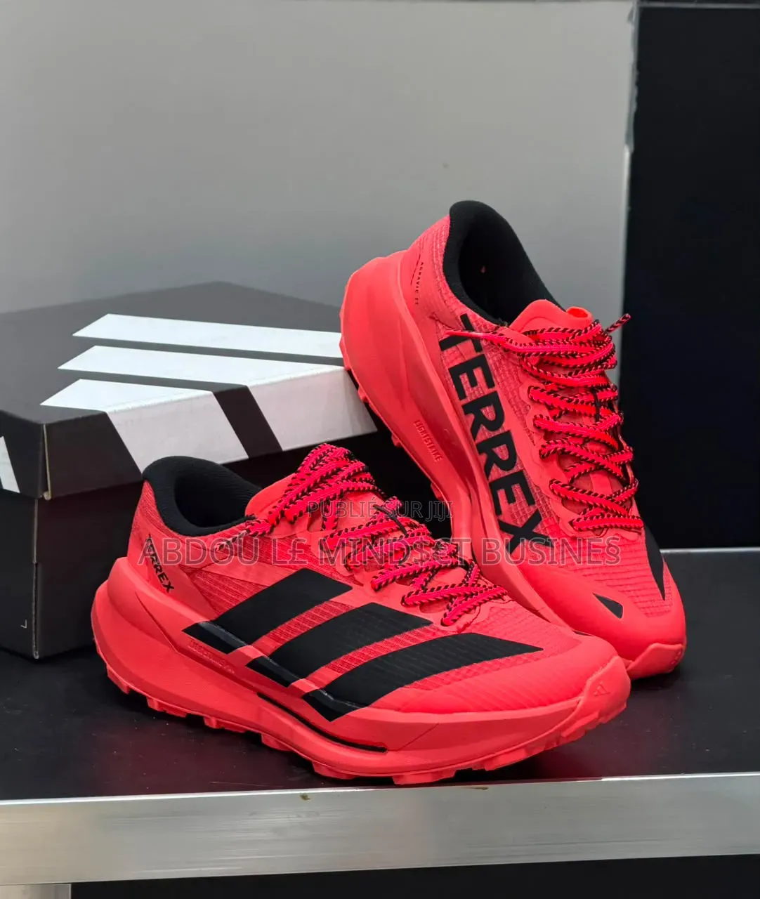 Chaussure Adidas Terrex Rouge-Noir