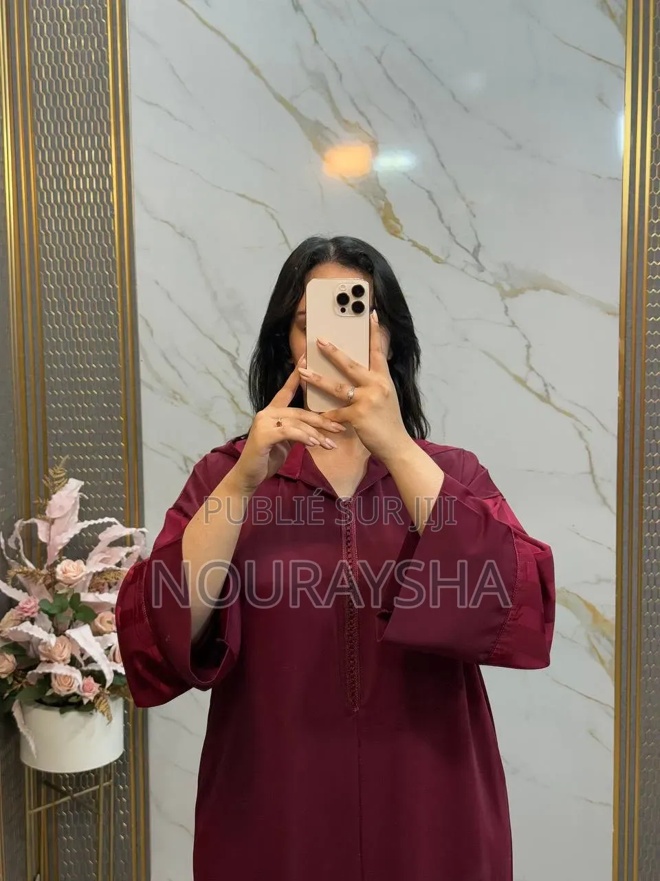 Abayas Marocain Avec Capuche