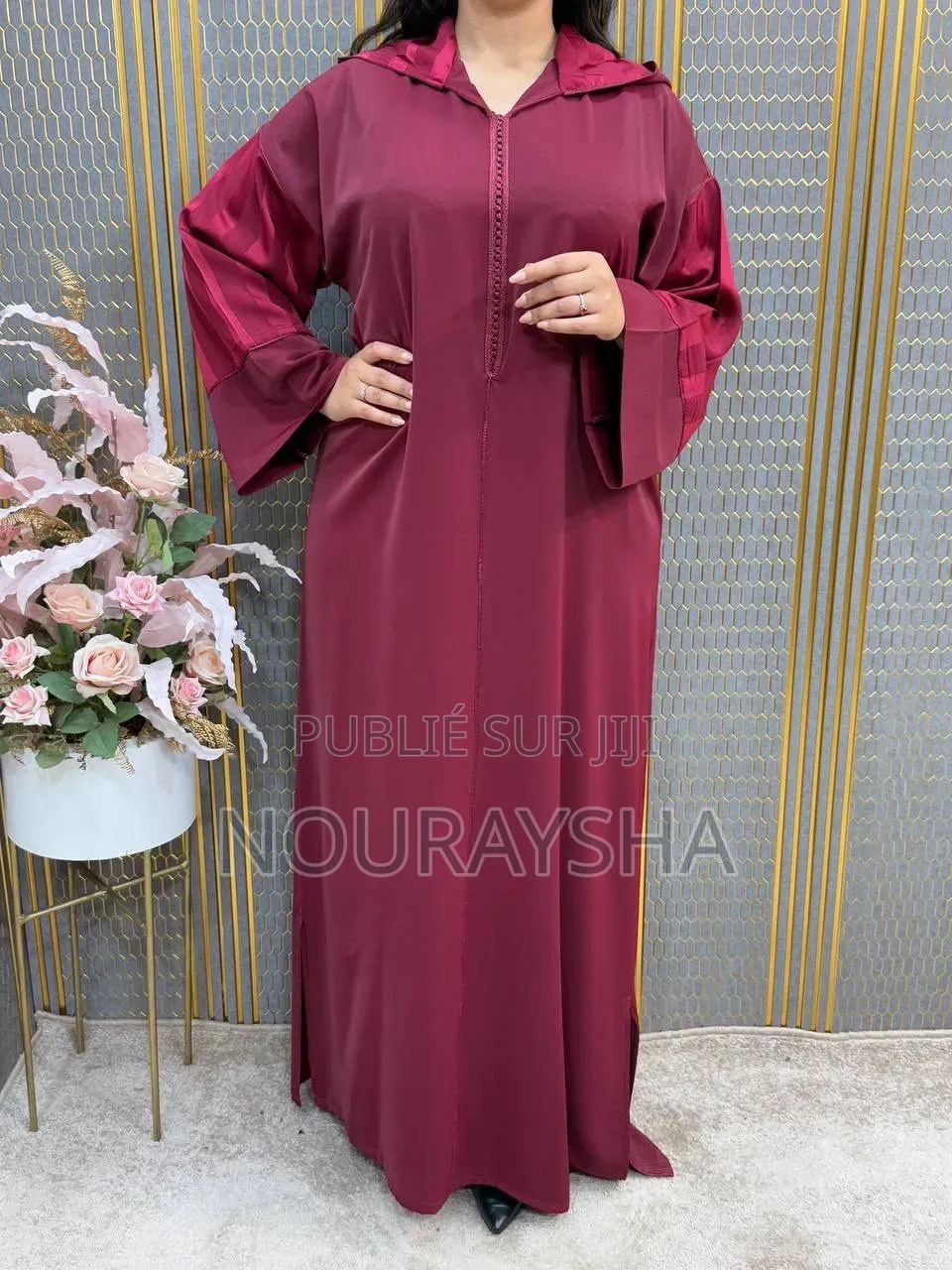 Abayas Marocain Avec Capuche