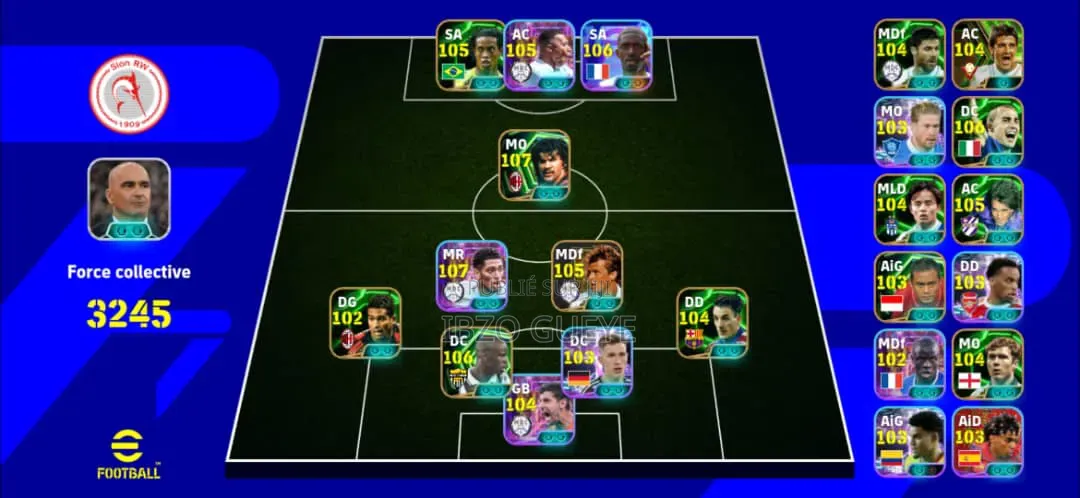 Compte Efootball